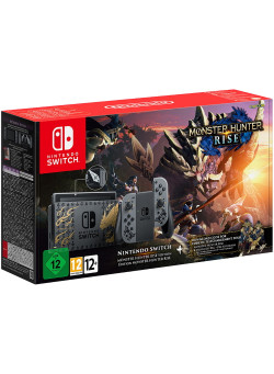 Игровая приставка Nintendo Switch. Особое издание Monster Hunter: Rise